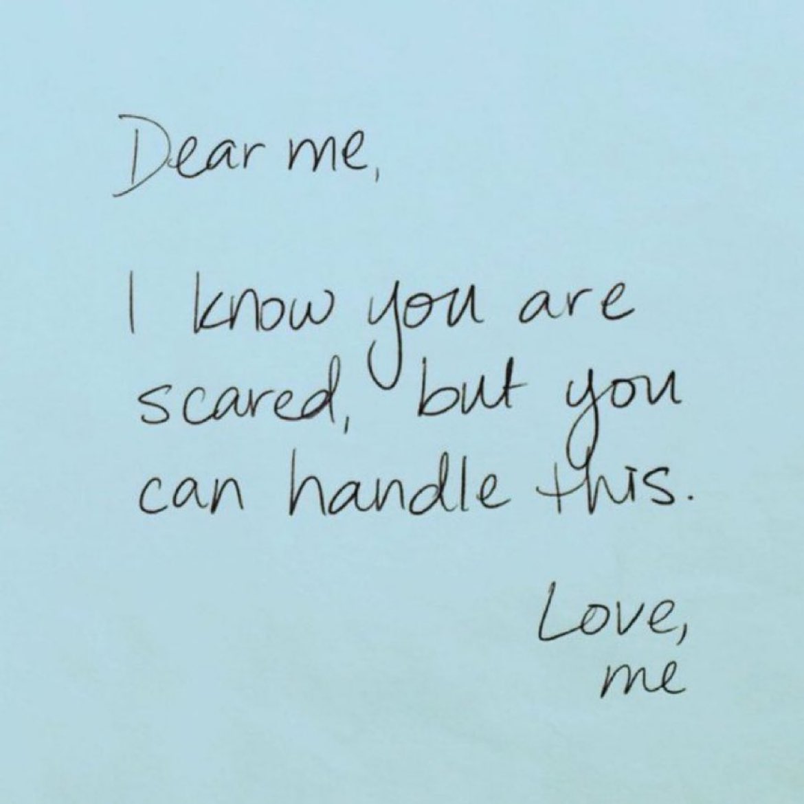 Dear me,