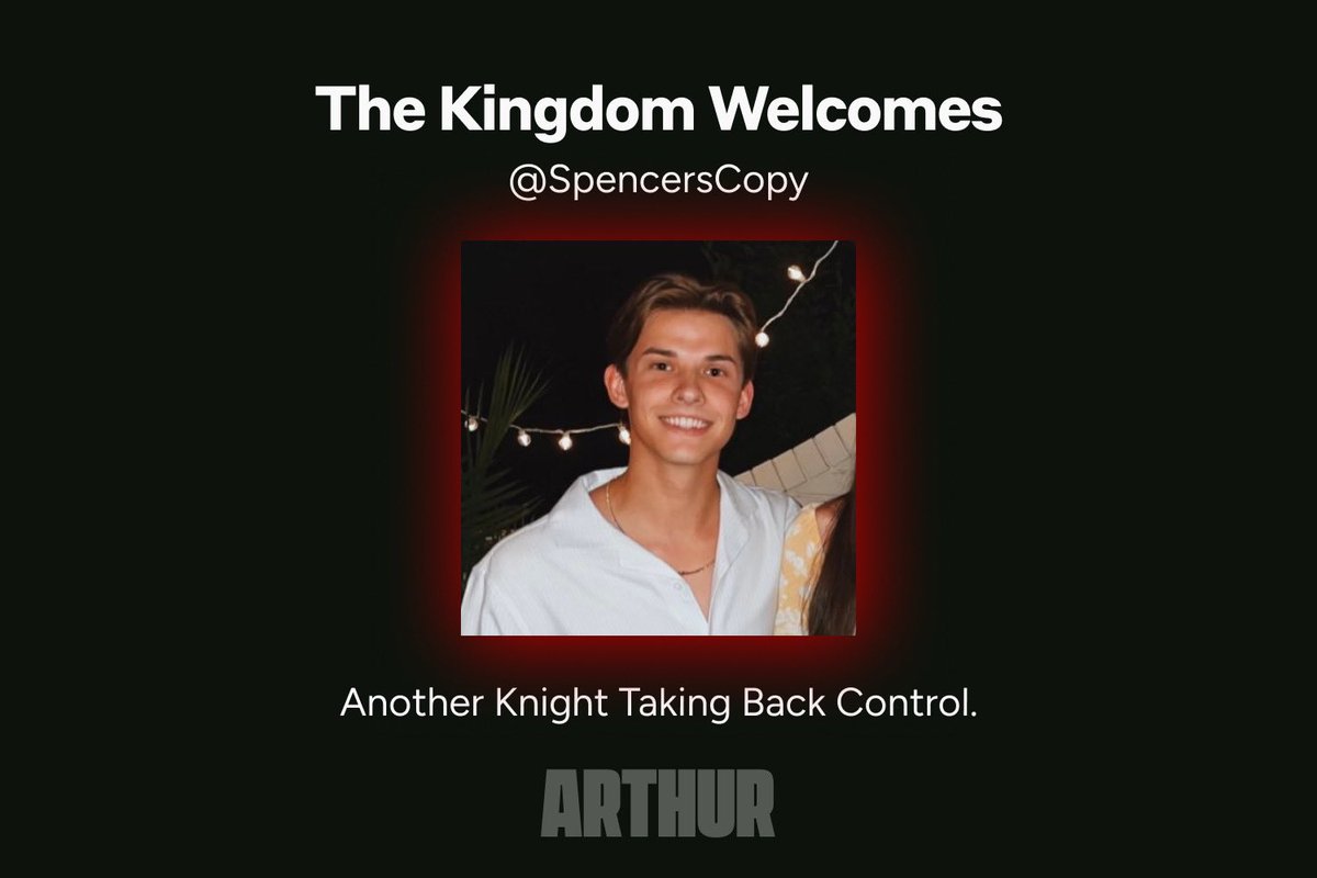 1 day remaining ⚔️

Heroic knights are joining Arthur.

Welcome <a href="/SpencersCopy/">Spencer 🌊</a> 

He’s TAKING BACK CONTROL 👑

Will you?

Join us 👇

arthur.thrivecart.com/arthur/