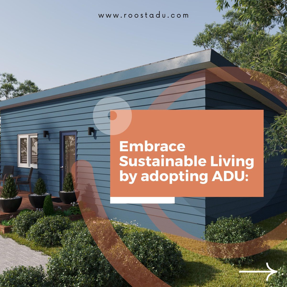 roostadu's tweet image. Embrace eco-conscious living with ADUs! Reduce your carbon footprint, conserve resources, and protect green spaces. 
Discover sustainable living with Roost ADUs. 🌱🏡 
.
To explore more, visit our website: roostadu.com
.
#roostadu #sustainableliving