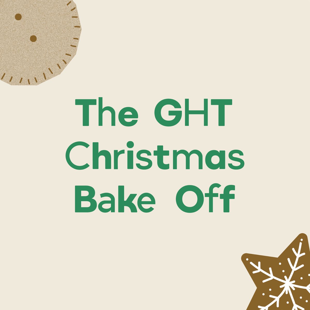 ght_soton's tweet photo. Announcing the 1st ever GHT Christmas Bake-Off 🥧

The event is open to all, entry to bake or attend is £2 with all proceeds donated &amp; three £100 vouchers up for grabs🎄

Register here: https://t.co/I5RrpH6Wa4

Saturday, 18th November at GHT.

@VisitSoton @ace_southwest https://t.co/IQB8HfhayW