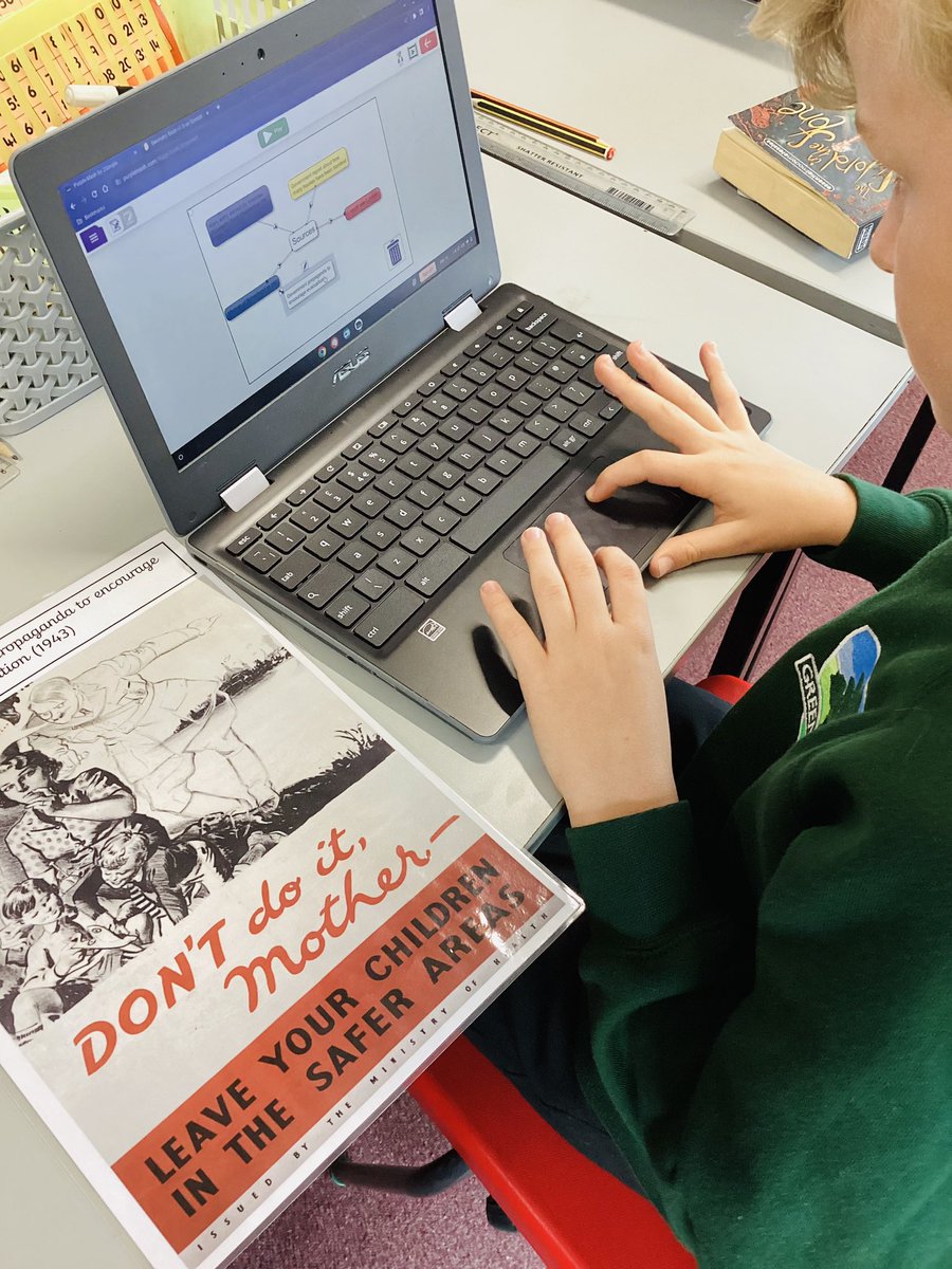 GreenfieldsPri1's tweet photo. Year 6 have been analysing #sources in History. We have been using @purpleMash and #2connect to link our ideas and add photos. We will be digitally sharing our work with each other. https://t.co/l5bINKAyEb