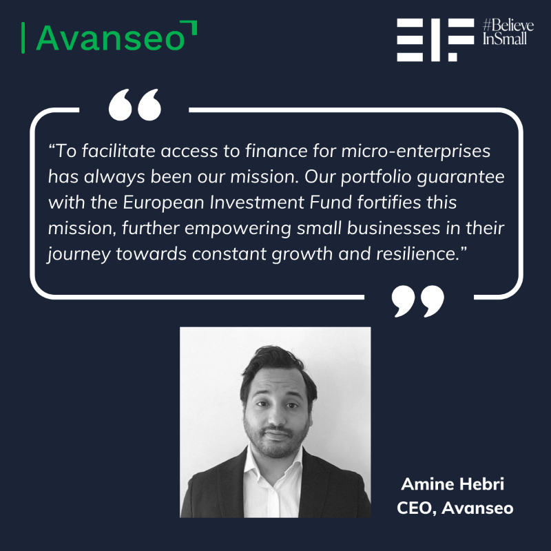 EIF_EU's tweet photo. Backed by #InvestEU 🇪🇺, an EIF  guarantee to @getavanseo in #France supports up to €38 million in new financing for #microenterprises and natural persons experiencing difficulties in accessing loans ⬇️ incl. via @EU_Growth @ecfin @BEIFrance