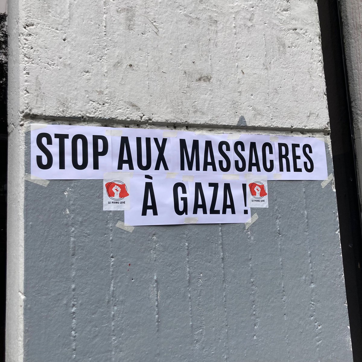 Soutenir le peuple palestinien n’est pas un crime, stop aux massacres à Gaza ! 🇵🇸

Les intimidations du gouvernement ne nous feront pas taire ! Faisons raisonner dans toutes les facs la solidarité avec les Palestiniens face a l’offensive meurtrière d’Israël 📢