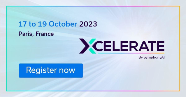 felipecarrela's tweet photo. {hashtag|#|Xcelerate} kicks off shortly, and the @SymphonyAI Retail CPG team is excited to meet our customers and partners to hear about all their successes and to discuss future plans over the next few days. Stay tuned to hear more about our... https://t.co/MZCyDFcQL0 https://t.co/pbCB2HBbnf