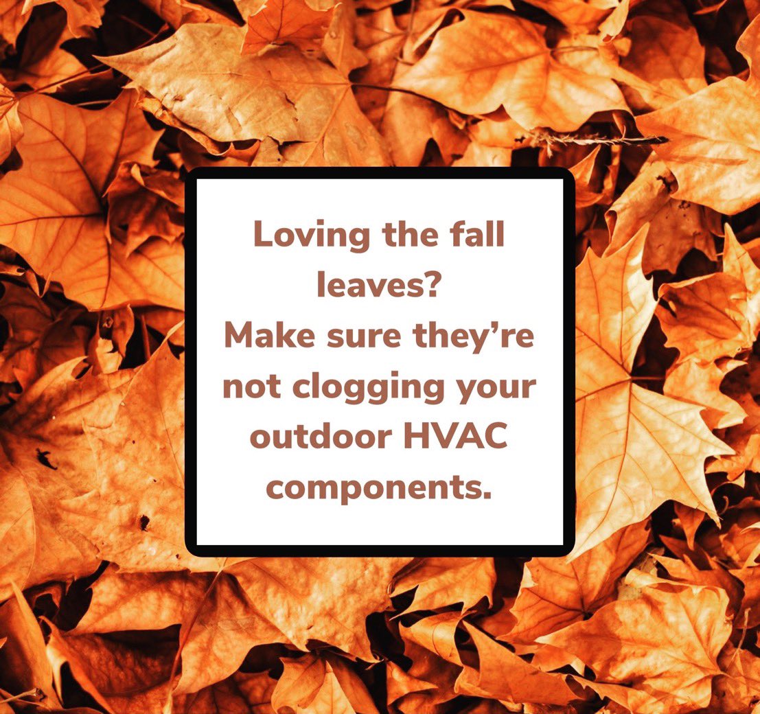 Nationwide2021's tweet photo. Leaves and other debris on the outside unit of your HVAC can affect the performance of your system. Make sure to regularly check and clean it. #nationwidehomesolutions #NHS https://t.co/yeSe85kCp7
