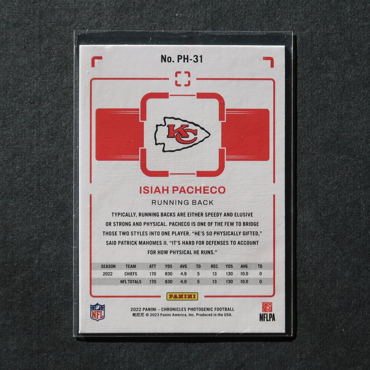 CompleteCards's tweet photo. #ad
2022 Panini Chronicles Football Photogenic Isiah Pacheco RC For Sale
https://t.co/xJOeuV52FB #eBay
#panini #sportscardsforsale #rookiecard #isiahpacheco #KansasCity #completecards https://t.co/jPOGhSVq6q