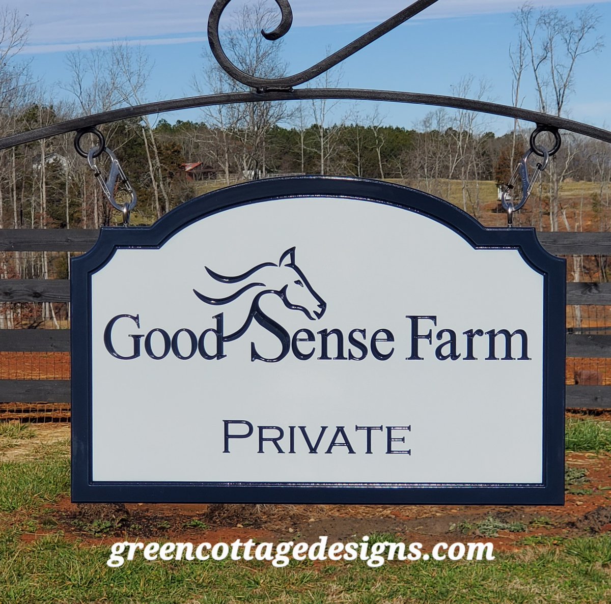 cottage_green's tweet photo. Horse Farm Logo Signs by https://t.co/mxWEx0l0jL #LogoSign #Horsefarmsign #equine #equestrianestate #ridingacademy https://t.co/isVS9uKErS