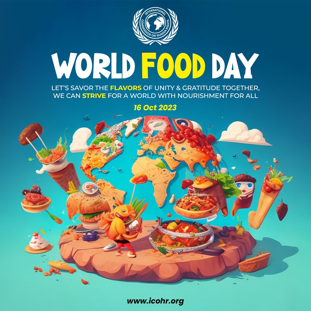 icohr99's tweet photo. This day is celebrated every year to highlight such issues and eradicate hunger. On this World Food Day, let's spread awareness about the importance of food and try to keep your food wastage to a minimum.
#WorldFoodDay2023 #FoodDay2023 #foodDay https://t.co/u7TAqKcYKx