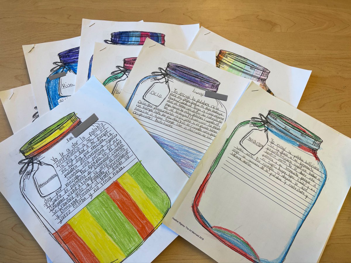 Take a look into our Performance Task for Spanish Language Arts!  Students obtained a word from the Novel, El Jarro de Palabras de Donavan, that someone would need or is that word. ✍️📝  <a href="/nbpschools/">New Brunswick Public Schools</a> <a href="/NBPS_Curriculum/">NBPS Curriculum & Instruction</a>  <a href="/andrea_fontenez/">Dr. Andrea Fonteñez</a> <a href="/marisa0121/">Marisa Santos</a> <a href="/Kimberl39627834/">A.C. Redshaw Elementary NBPS</a>