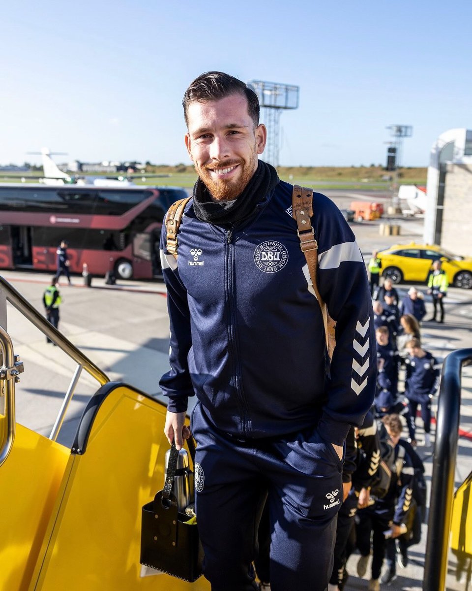 Next up for Pierre and Denmark, San Marino! 🛫