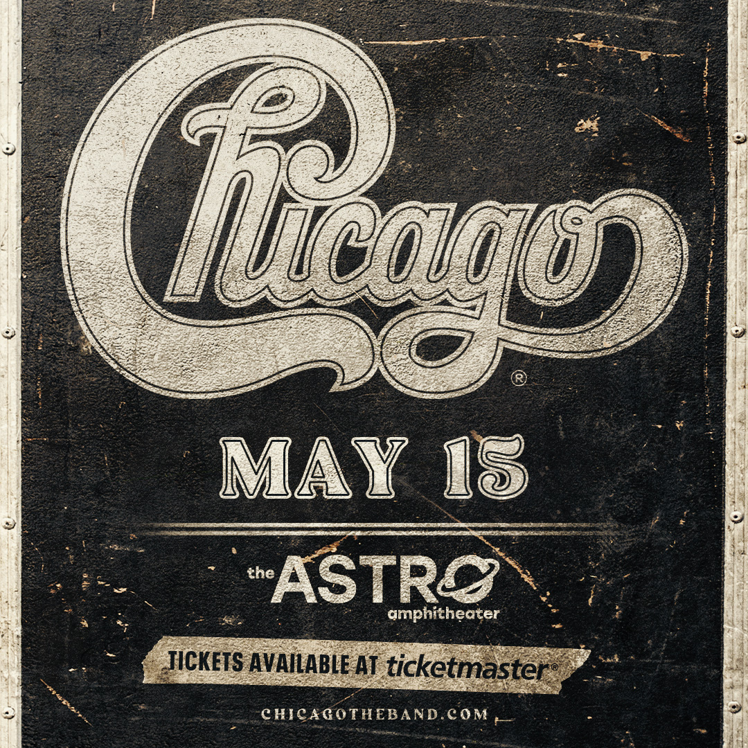 Announcing: @chicagotheband at The Astro Amphitheater on 5/15!

Tickets go on sale Friday at 10am: bit.ly/3RYKEgQ

#omaha #omahanebraska
#lavista #chicagotheband