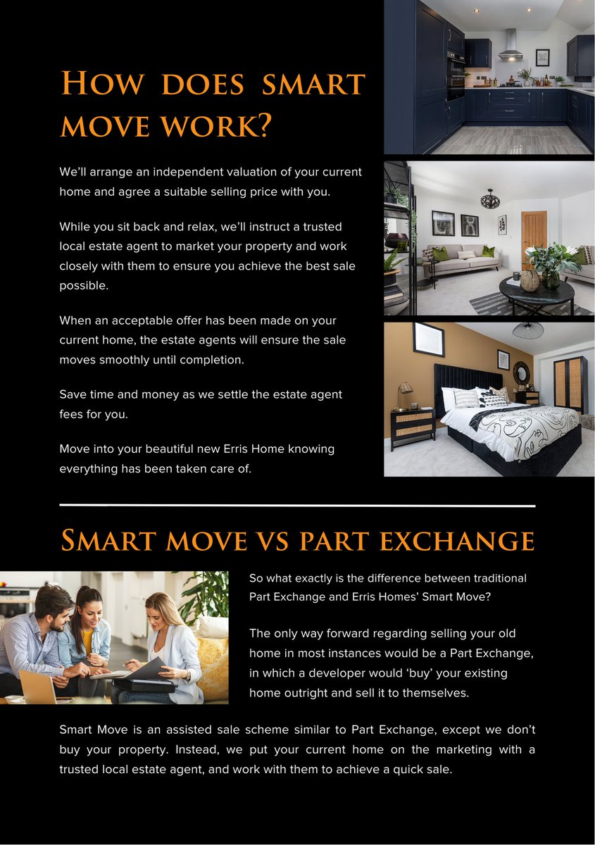 🥳 We're making sure your moving process is easier than ever with Smart Move!

🥂 Let us handle the house selling process for you while you sit back and relax!

👉 Have a look at our new Smart Move leaflet for more information and how the scheme can help you...