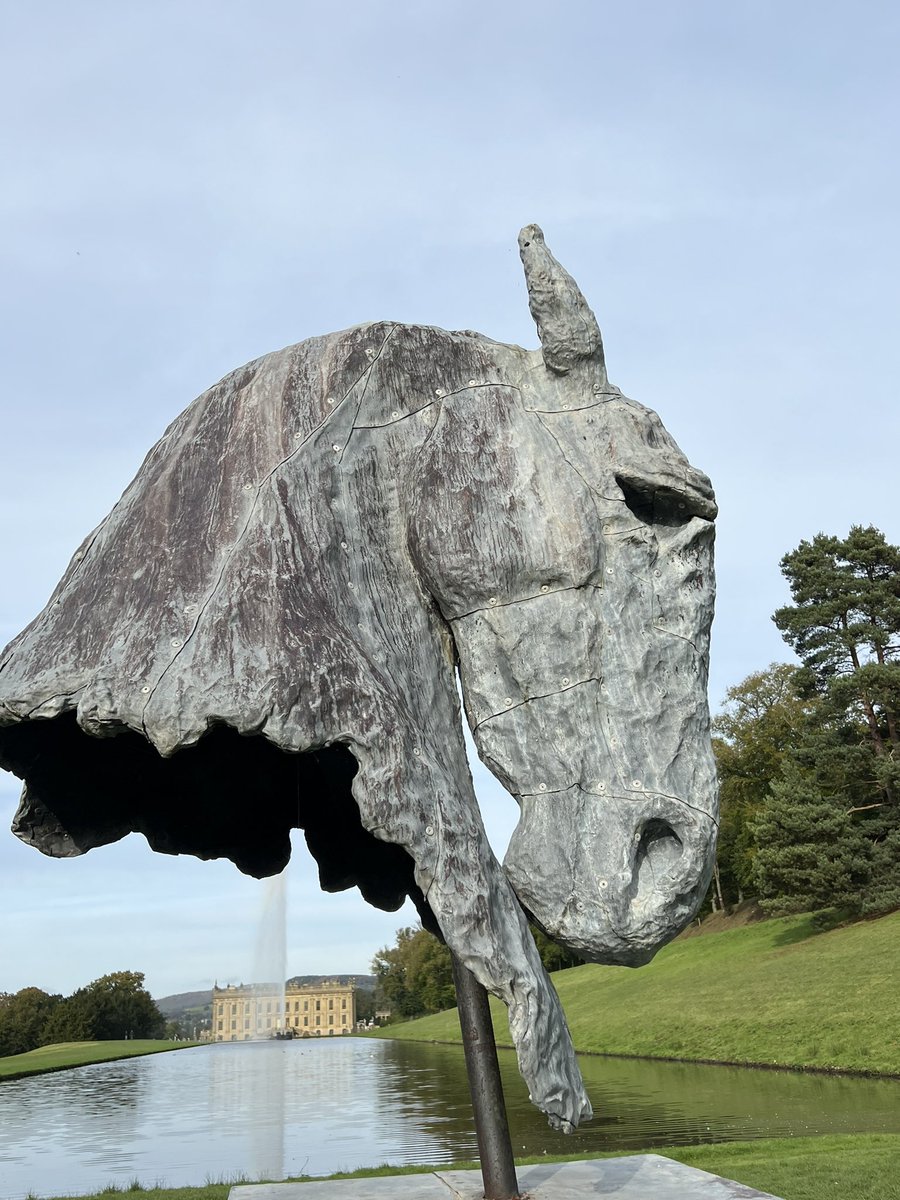 Walking in nature, works! Thanks @ChatsworthHouse