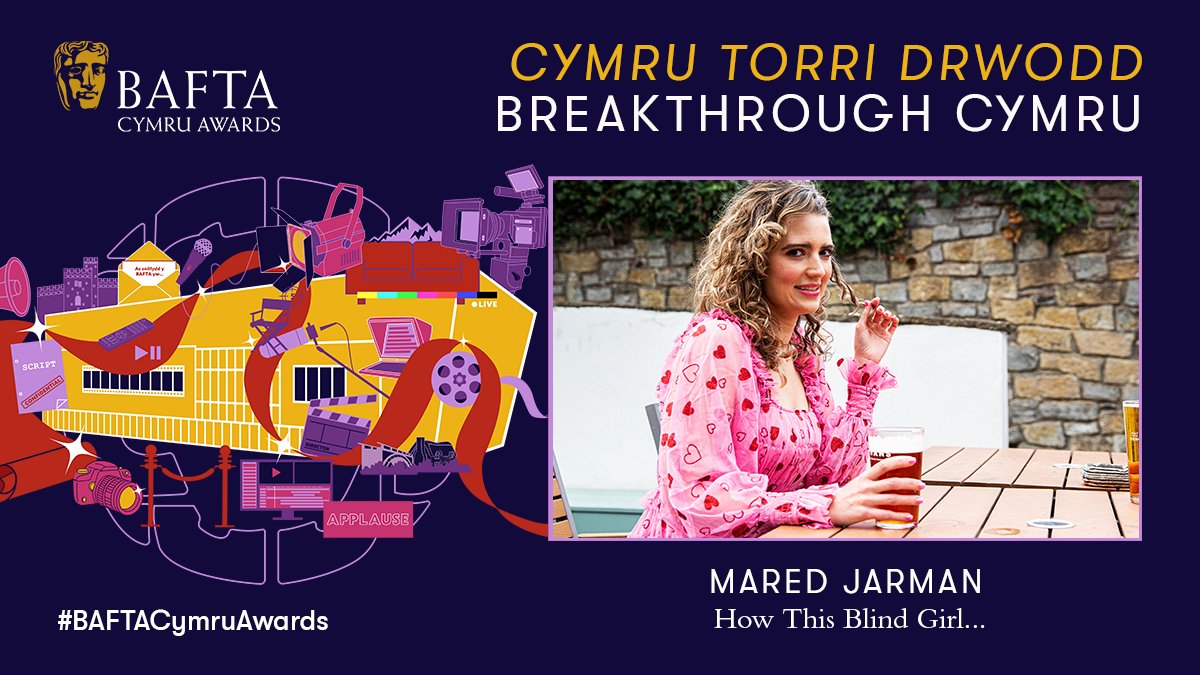 And for the Breakthrough Cymru award, #RWCMDActing graduate <a href="/MaredJarman/">Mared Jarman</a> takes the win for her performance in How This Blind Girl…

Llongyfarchiadau Mared! ✨
