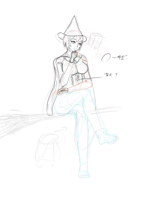 最近のコスプレ的な魔女衣装が分からずいまだに典型的魔女イメージしか服装アイデアがありませんよ私は どうしようか