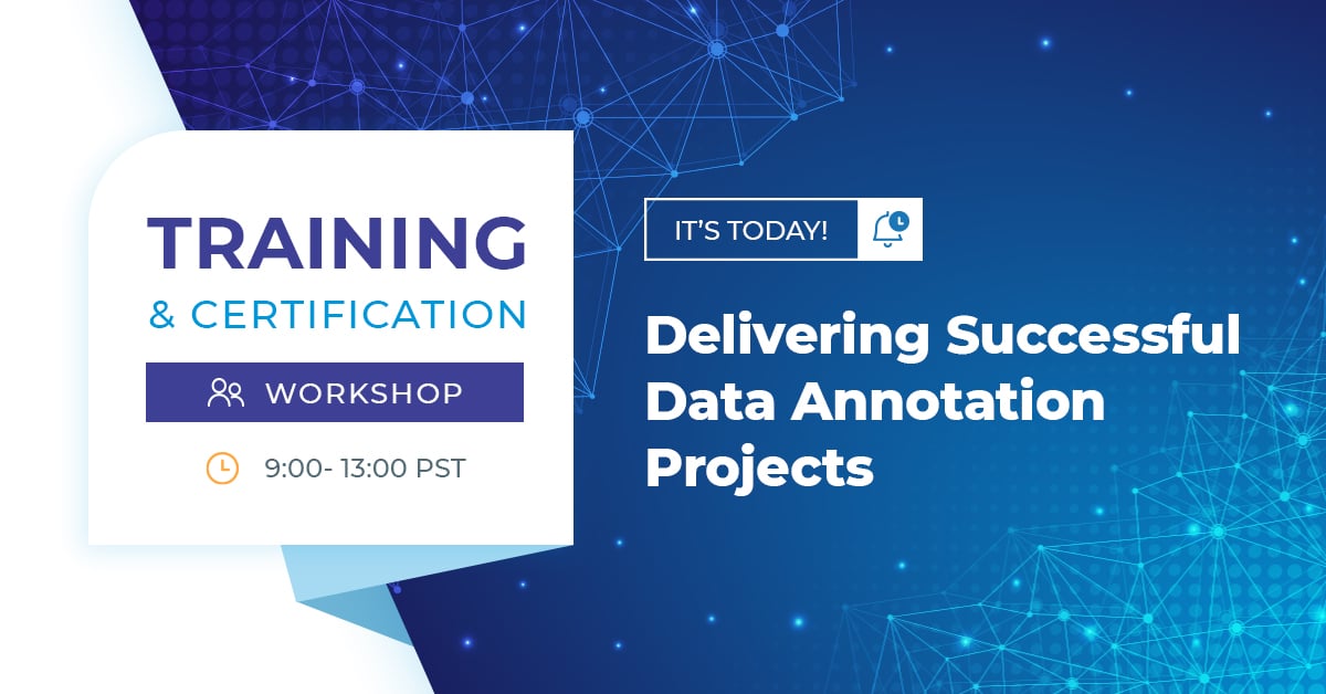 JohnSnowLabs's tweet image. It’s today – Join Delivering Successful #DataAnnotation Projects on October 16, 2023, from 9:00 to 13:00 PST! 
Don't miss out on this opportunity to gain valuable insights and practical know-how. Reserve your spot now at: hubs.li/Q025rq4K0  
#DataAnnotationProjects