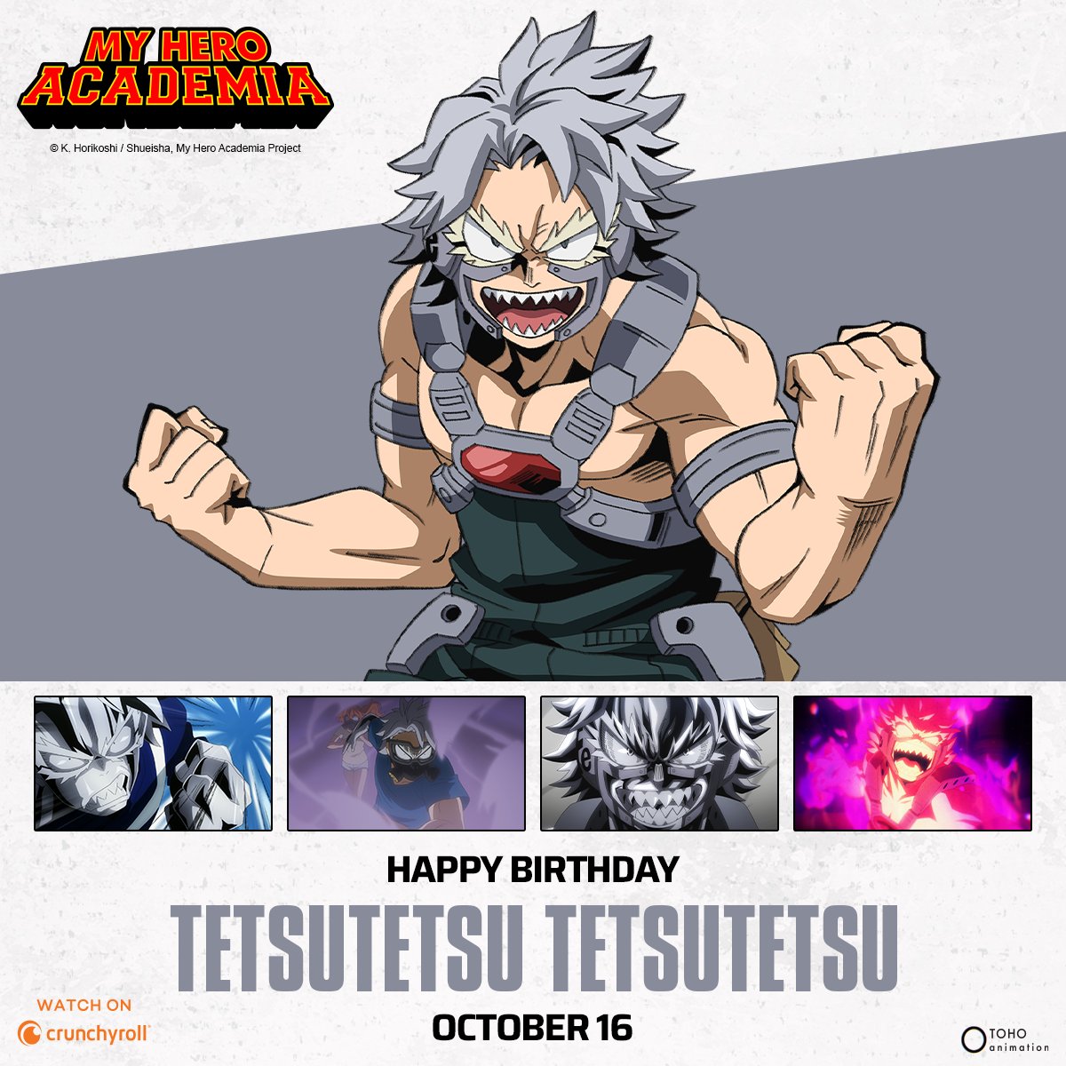 Happy birthday, Tetsutetsu! 🖤