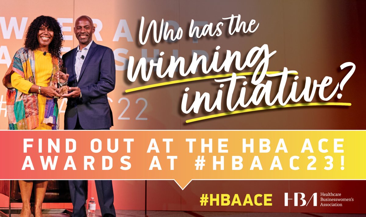 HBAnet's tweet photo. This year, we're doing things a little differently...we'll be announcing this year's ACE &amp; ACE Aspire Award winners LIVE at #HBAAC23! Join us for the ACE Awards Show on 11/8, to see which companies had the winning initiatives! https://t.co/Iq06sGPxTW

#HBAACE #HBAimpact https://t.co/olzHyFzqEa