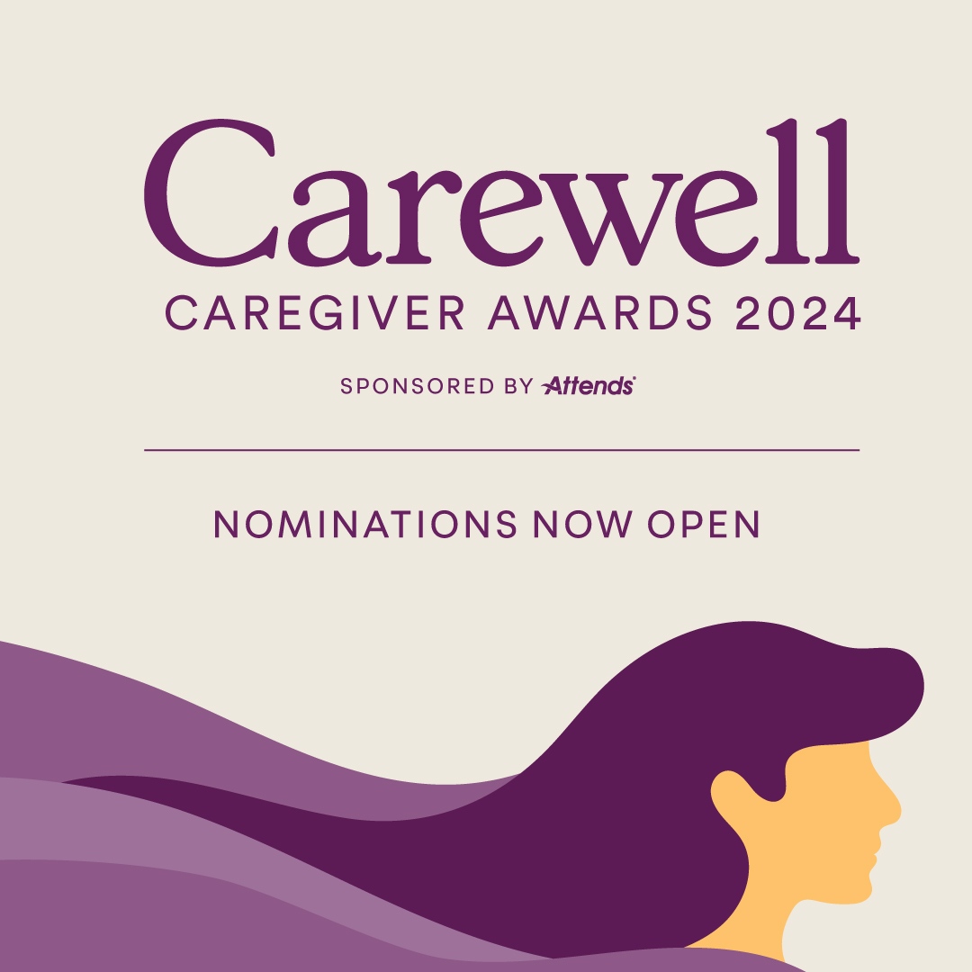 The 2024 Carewell Caregiver Awards, sponsored by Attends, have arrived! If you, or someone dear to you, exemplifies the true spirit of caregiving by going the extra mile, we invite you to make a nomination by visiting Carewell.com/caregiverawards. 🏆️ Good luck!