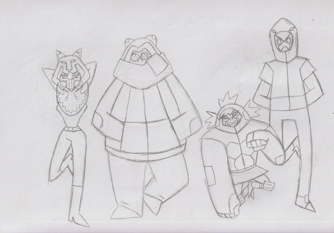 Quintonhale6's tweet photo. Beast hoods, a team of 4 kids with super powered hoodies saving the city from an evil fashion corporation "The Fashionatras" #characterdesign #ideas #beasthoods #cartoon #grouppicture https://t.co/IPUJc6V6vS
