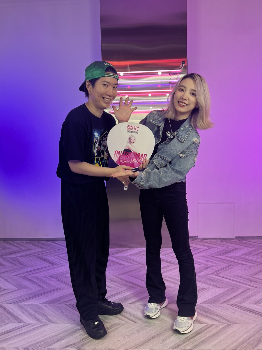 INTSonyMusicJP's tweet photo. #ルイチー来日中 🇯🇵

スー・ルイチー、なんとARATAさんとご対面！✨
みなさまお楽しみに👀💫

@SeamanArata @sury_official 
#苏芮琪 #SurySu #SuRuiqi #スー・ルイチー #ルイチー #수루이치 #Sury1stLiveinJapan #ルイチー来日初ライブ11月3日 https://t.co/DC4eDZItqh