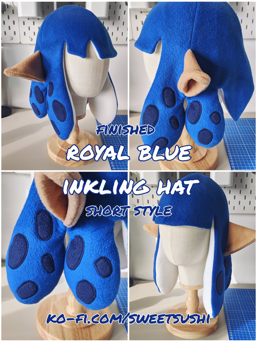 SweetsushiSews's tweet photo. Just finished another #splatoon hat for Halloween 🦇 🎃 👻  One of the many styles I am offering in my ko-fi shop 💖🤗 Halloween slots are full, but I do accept orders to be made after Halloween #cosplay #splatooncosplay #sewing https://t.co/KIxSw5p1K1