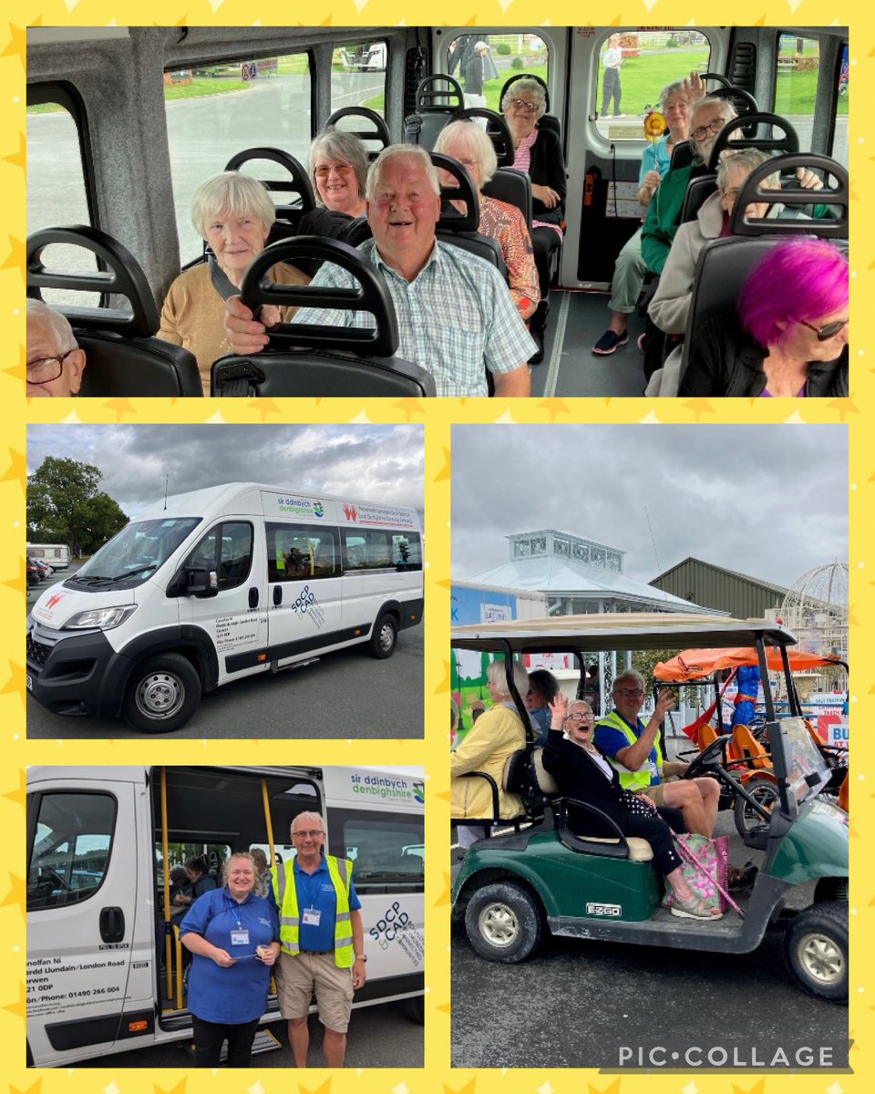 Celebrating #CTWeek23 with community transport &amp; volunteers we are able to offer social trips like these! Just look at those smiles, means everything to so many help to get out and about #grateful #community #yourplaceorours <a href="/CTAUK1/">Community Transport Association</a>  <a href="/TNLComFundWales/">The National Lottery Community Fund Cymru</a> <a href="/WelshGovernment/">Welsh Government</a>