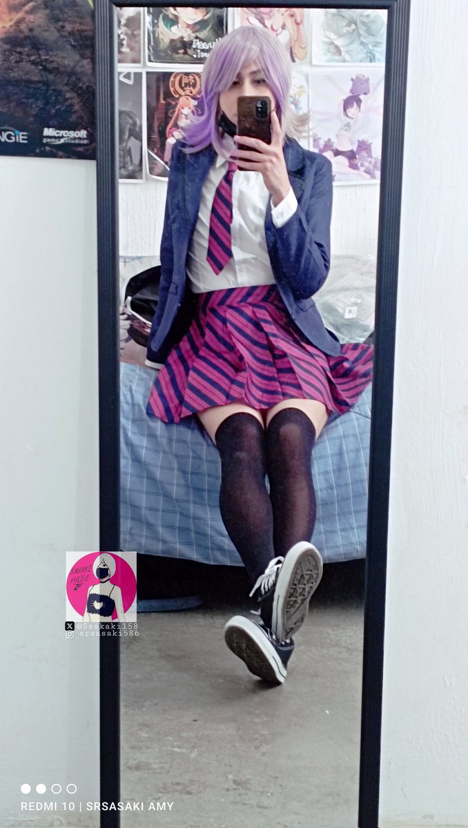 SSakaki158's tweet photo. Para Komi San  // Para Hito Hito

#Femboy #Najimi #trapito #cosplay https://t.co/WxtU71ba0R