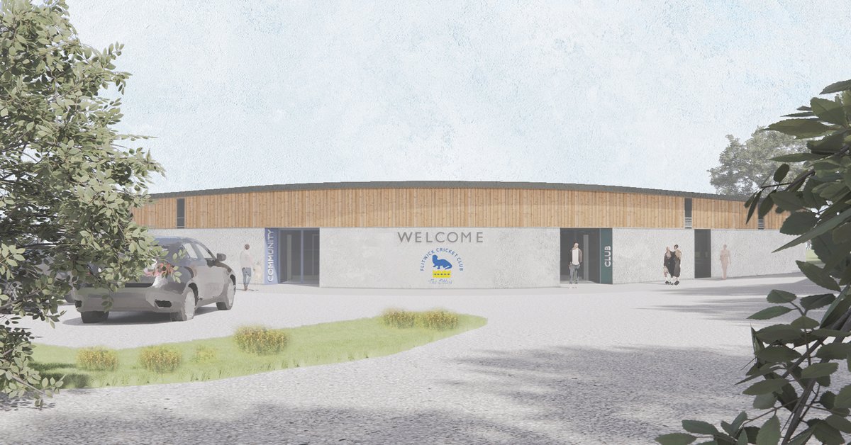 Exciting news! Central Bedfordshire Council have approved our project in the greenbelt, a new #cricket pavilion for @FlitwickCC. Thanks to our #design team and support from the @ECB_cricket @letstalkcentral #improvinglives #flitwick #community #architecture #mcr #harrogate