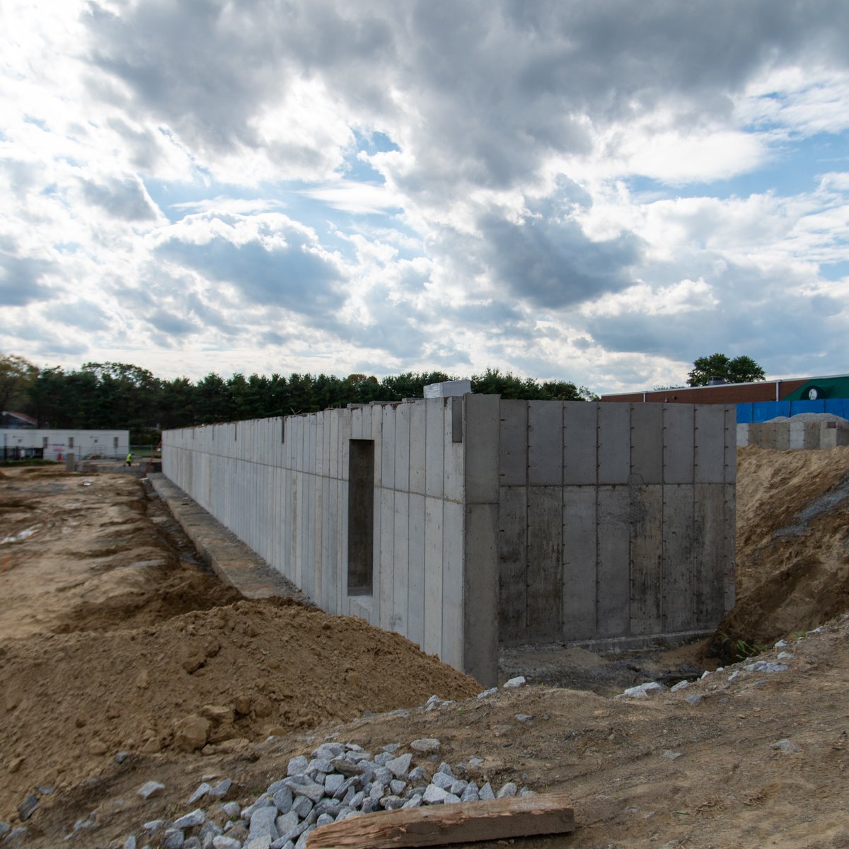 ErlandInc's tweet photo. Today's #SiteHighlight features the Breakwater House at Lighthouse School project in Chelmsford. Check out the progress! #BuildingsStandWithErland https://t.co/1AxBSDZ0DT