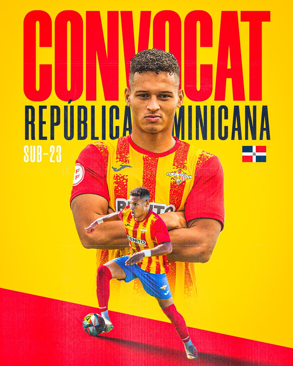 Alex Jimenez, 𝗖𝗢𝗡𝗩𝗢𝗖𝗔𝗧 🇩🇴

El nostre jugador ha estat convocat amb la selecció de República Dominicana Sub-23 per jugar els Juegos Panamericanos Santiago 2023 🔝

També es converteix en el primer jugador de la història de club en anar convocat amb la seva selecció😍
