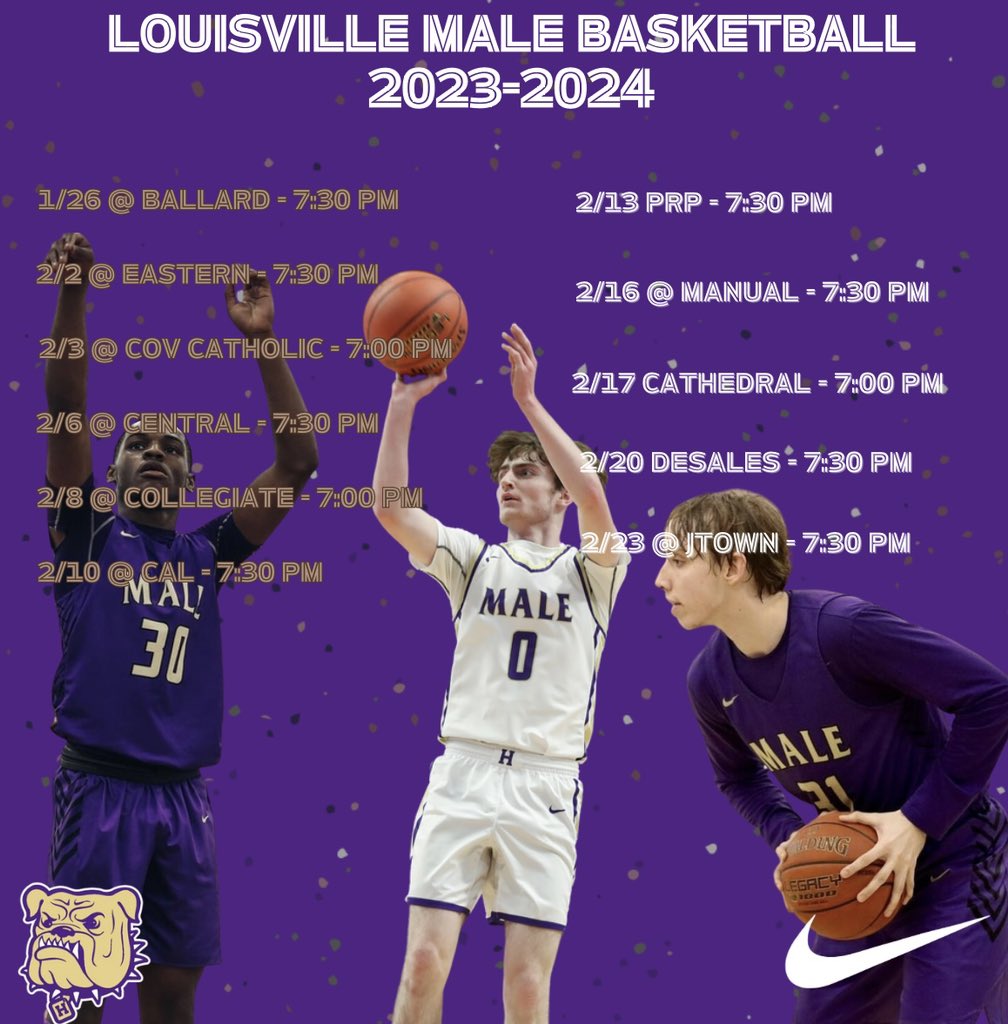 MaleHighBBall's tweet image. 2023-2024 Boys Varsity Basketball Schedule 🔥🔥 #DawgLife #WeRunThe7th