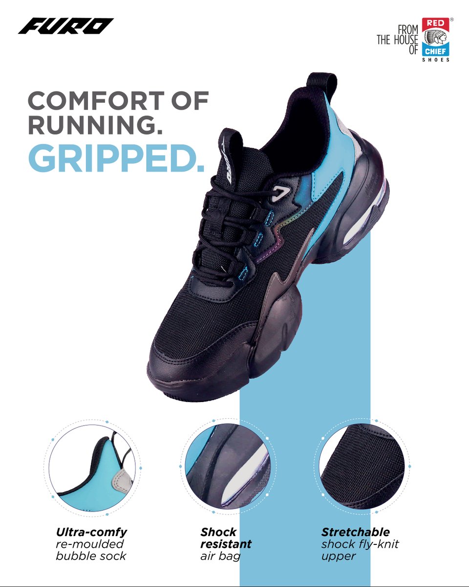 Run for miles. Run in comfort. Make R1046 shoes your perfect companion in every run. 

#Furo #GotFuroGotGrip #FUROSports #Grip #Rebound #Footwear #RunningShoes #WalkingShoes #Sneakers #Shoes #Comfort #LifeSituations