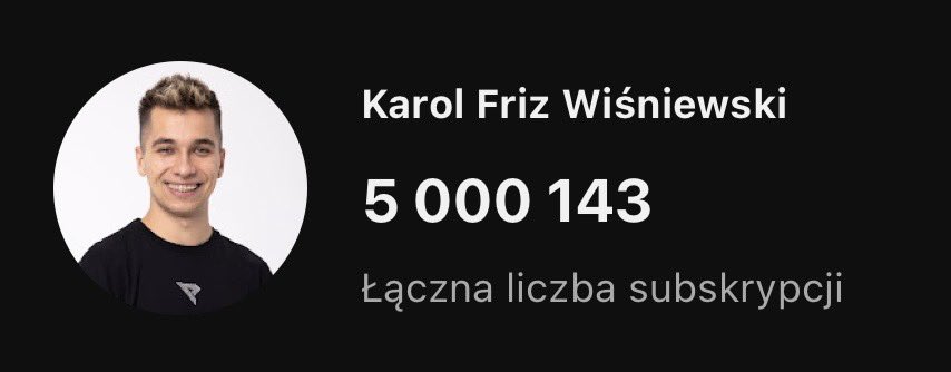 Karol FRIZ Wiśniewski tweet media