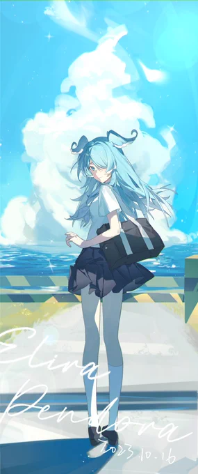 #EliraGotCake2023 #pendorART 少女レイ 