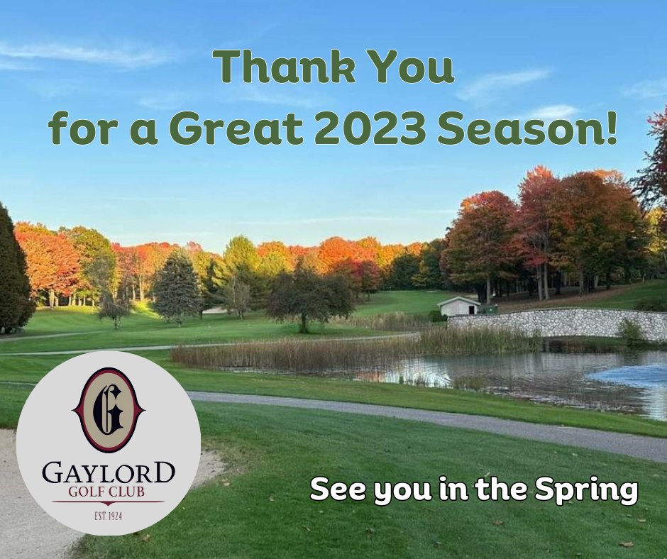 #gaylordMI #gaylordmichigan #gaylordgolfclub #golf