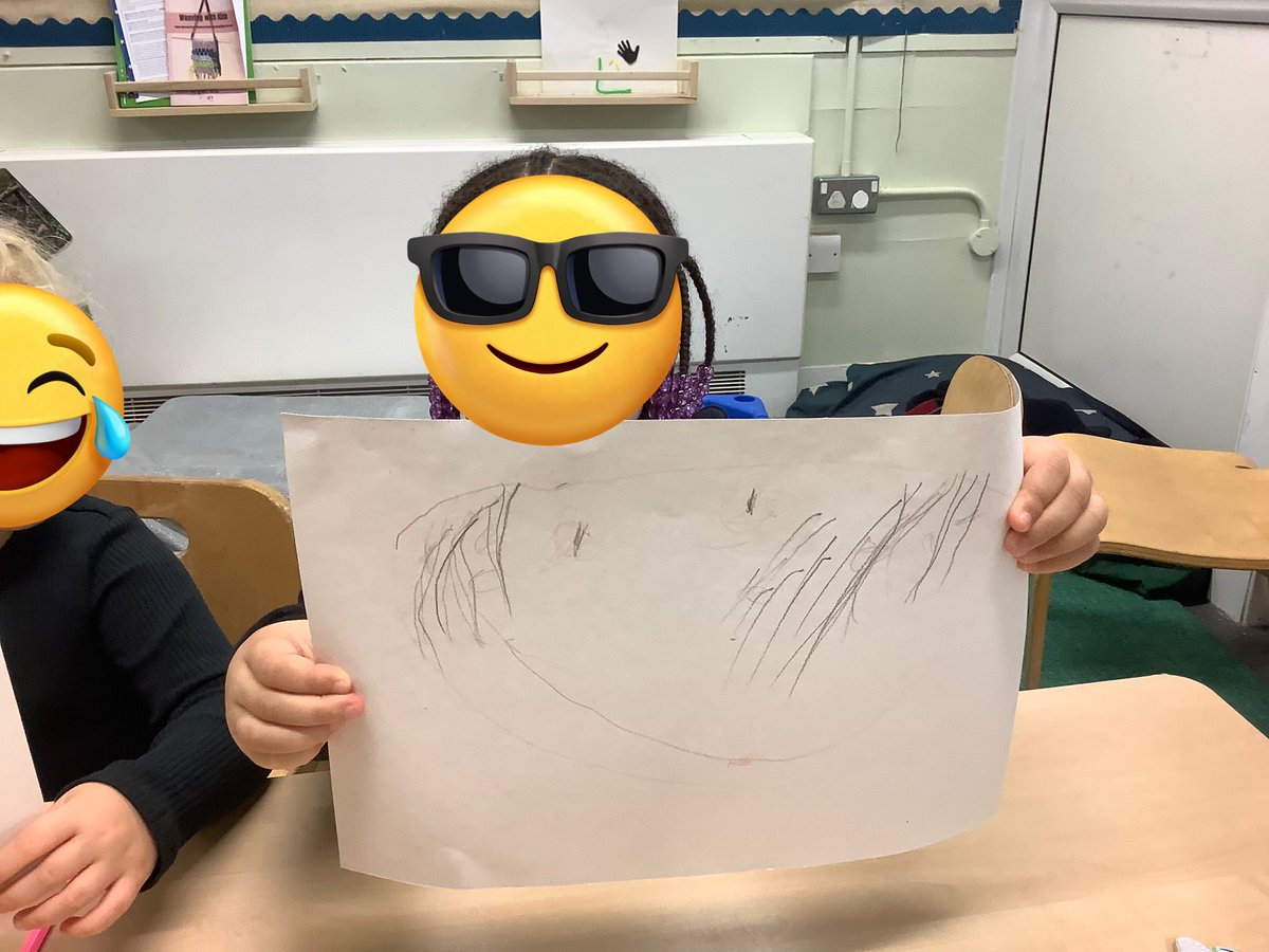 We have been very busy this week creating our own portraits… we have talked about the similarities and differences between us and our friends, what we think makes us special and even how much we have grown. You can really see how our mark making’s skills have developed. 
#RONEC
