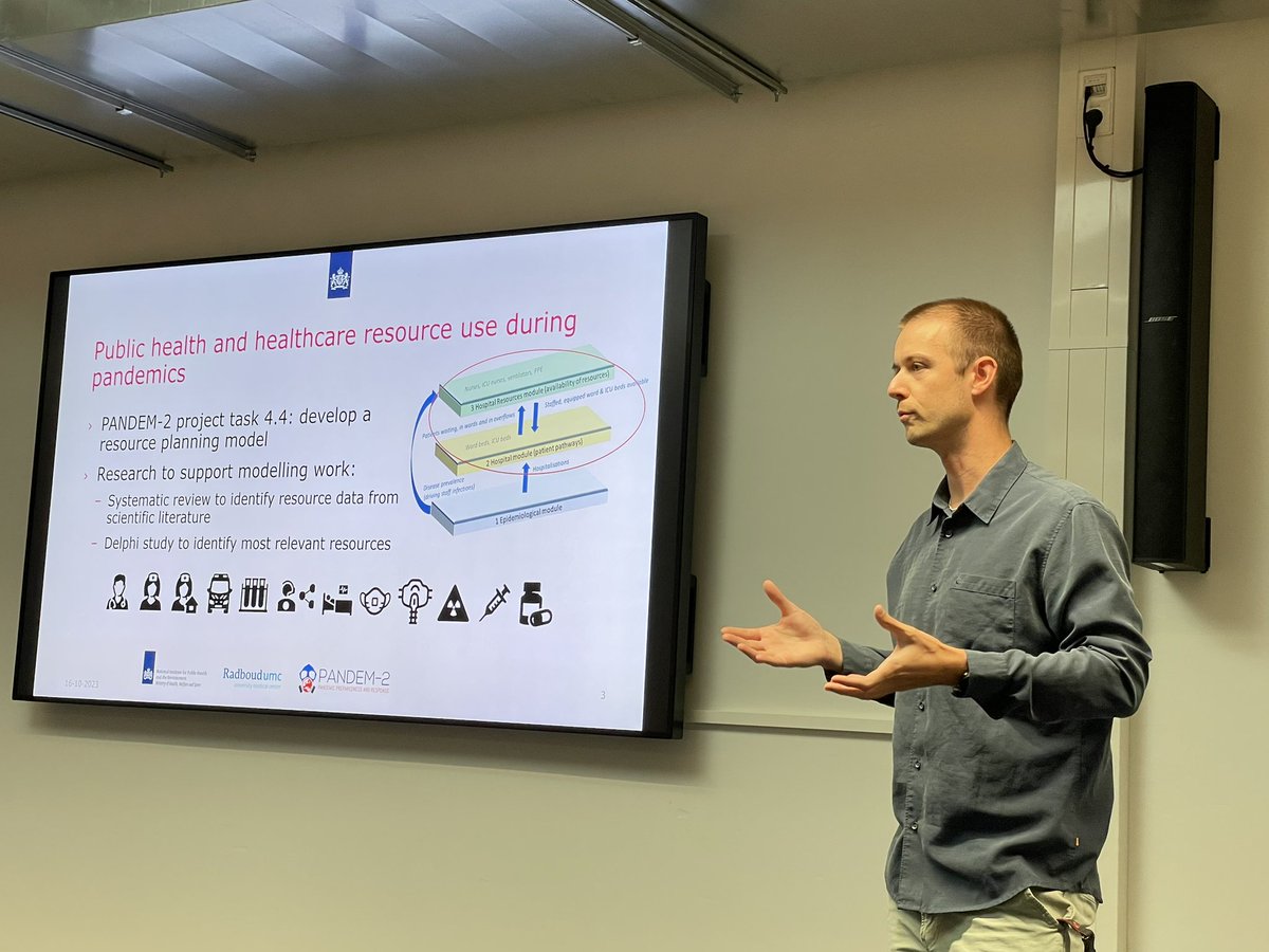 Rovers_Chantal's tweet image. Trots op onze gezamenlijke promovendus Berend Beishuizen die zijn onderzoek pitcht over pandemic preparedness en onderzoek naar resources nodig bij uitbraken van #antibioticaresistentie

@AlmaTostmann @MartLStein Aura Timen

@radboudumc @rivm