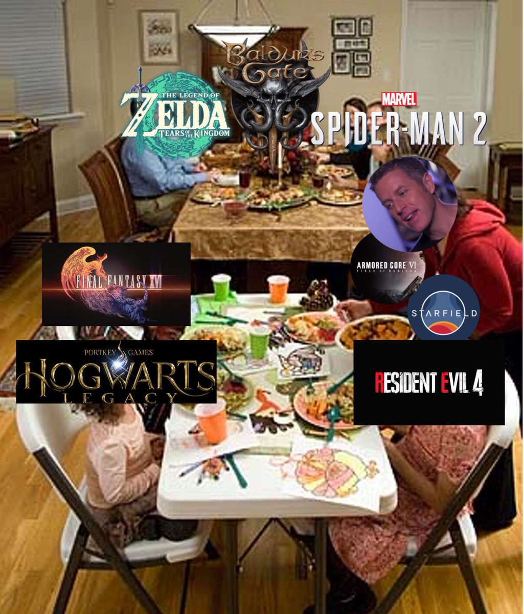 I had to update my 2023 GOTY Adult table meme! 🏆