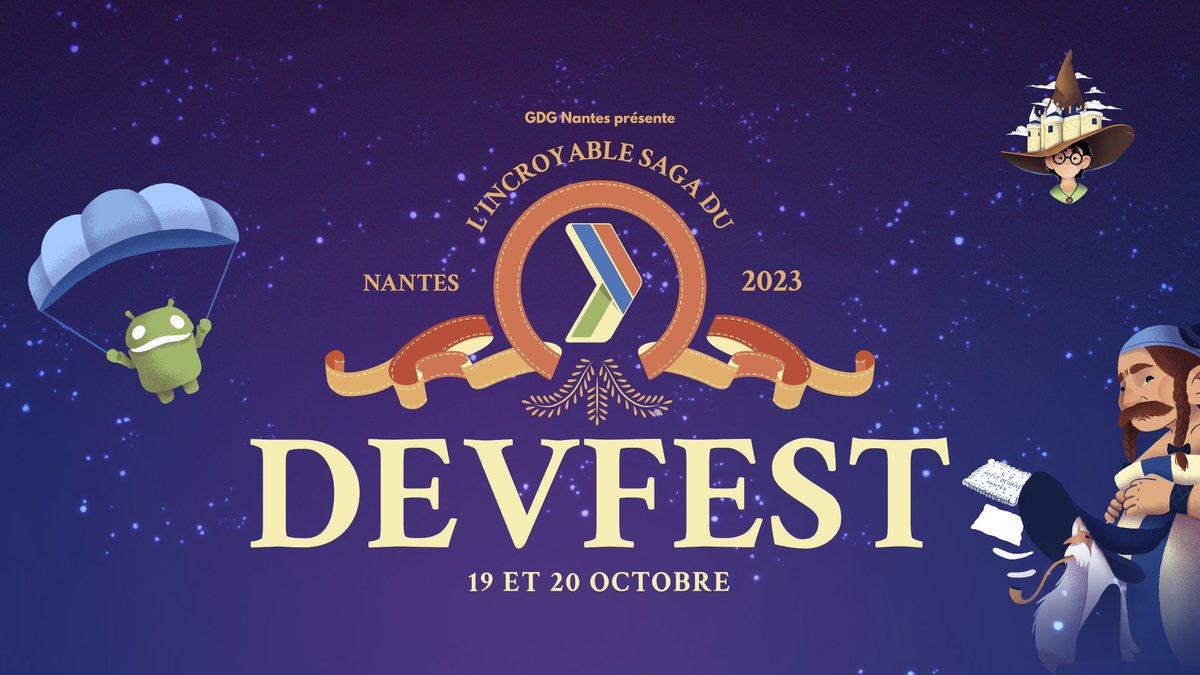 Bientôt le #DevFestNantes 2023 ! Organisé par <a href="/gdgnantes/">GDG Nantes</a> les 19-20 oct. à la cité des congrès de Nantes 🐘#UX/UI, #Cloud, #BigData &amp; plus. <a href="/ShopopopFR/">Shopopop</a> , <a href="/KaibeeIT/">KAIBEE</a> , <a href="/SHODOioFR/">Shodo</a> , <a href="/RCA_logiciels/">RCA</a>  et <a href="/GensDeConfiance/">Gens de Confiance</a>  de notre collectif participent !  
👉 devfest2023.gdgnantes.com