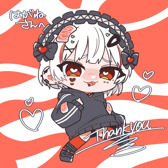 はがね先生から2回目のskbでした! ありがとうございます!!   #Skeb #Commission より