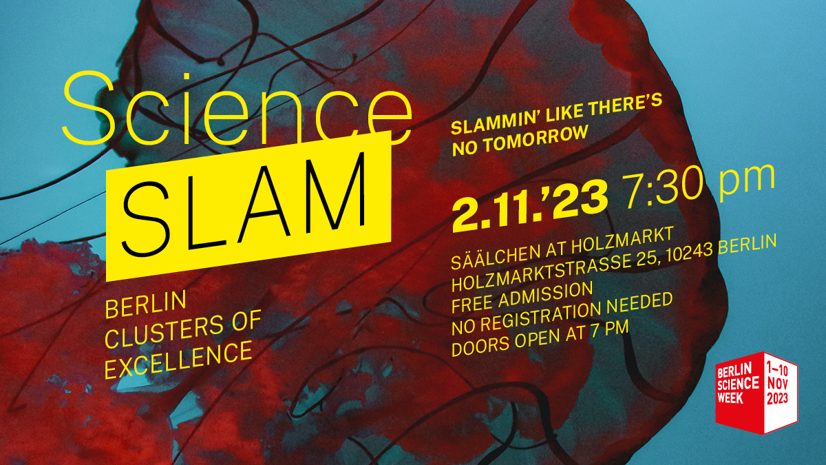Join our super cool #scienceslam during the #BerlinScienceWeek ❣️❣️

organized by <a href="/MATHplusBerlin/">MATHplus</a> <a href="/scriptsberlin/">Contestations of the Liberal Script (SCRIPTS)</a> <a href="/scioi_cluster/">Science of Intelligence</a> <a href="/exc_moa/">椎名もあ</a> <a href="/NeuroCureBerlin/">NeuroCure Cluster of Excellence</a> and #UniSysCat

🧐more details: t.ly/7xBxN