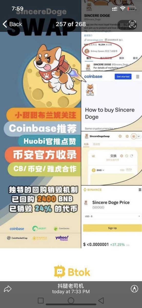 我以前在币安链土狗项目做美工，那些土狗交易量上去，币安和cb 都会收录，不要误导新人，这个只是平台收录。短时间过度fomo对 $sats 没有好处，只会方便了一些套利
举例一个土狗，400u我给制作的广告图。