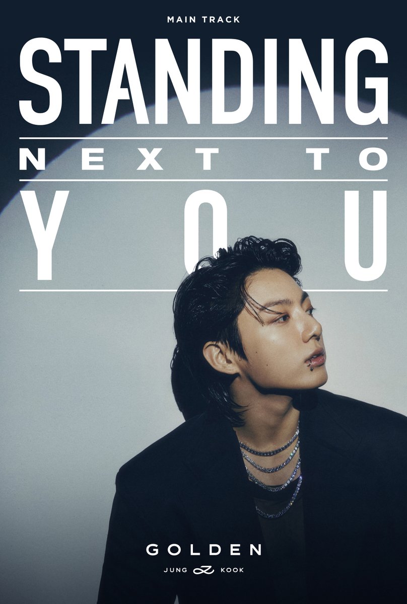 정국 (Jung Kook) Main Track 'Standing Next to You' Poster 'GOLDEN' Album Release 23. 11. 03. 1PM (KST) | 0AM (ET) #StandingNextToYou #JungKook_GOLDEN #정국 #JungKook
