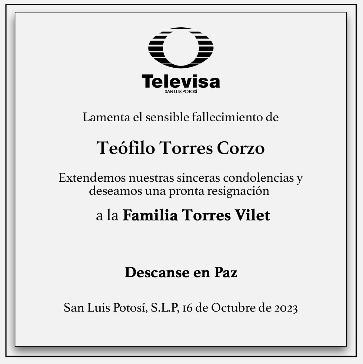Televisa San Luis tweet media