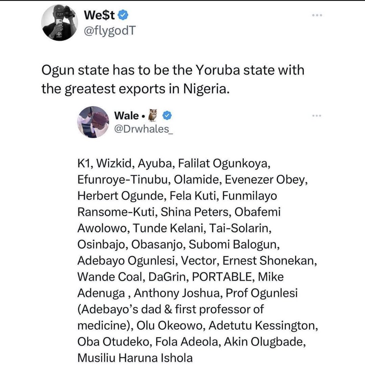 flashyicez's tweet photo. I rep ogun state..…where are you from? https://t.co/o5iAezKj6F