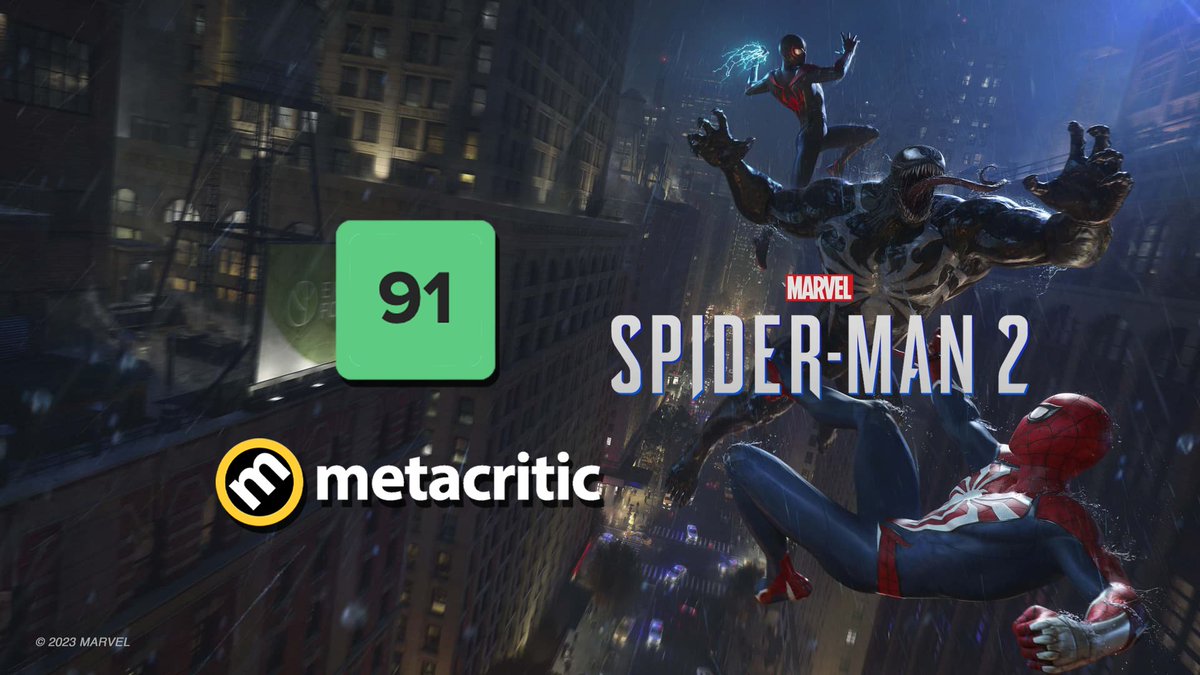 Walmart Canada Gaming on X: Critics have spoken, and it looks like  Insomniac Games stuck the landing with Marvel's Spider-Man 2! It arrives  exclusively for PlayStation 5 on October 20th. Pre-orders are still open at  Walmart Canada. ➡️