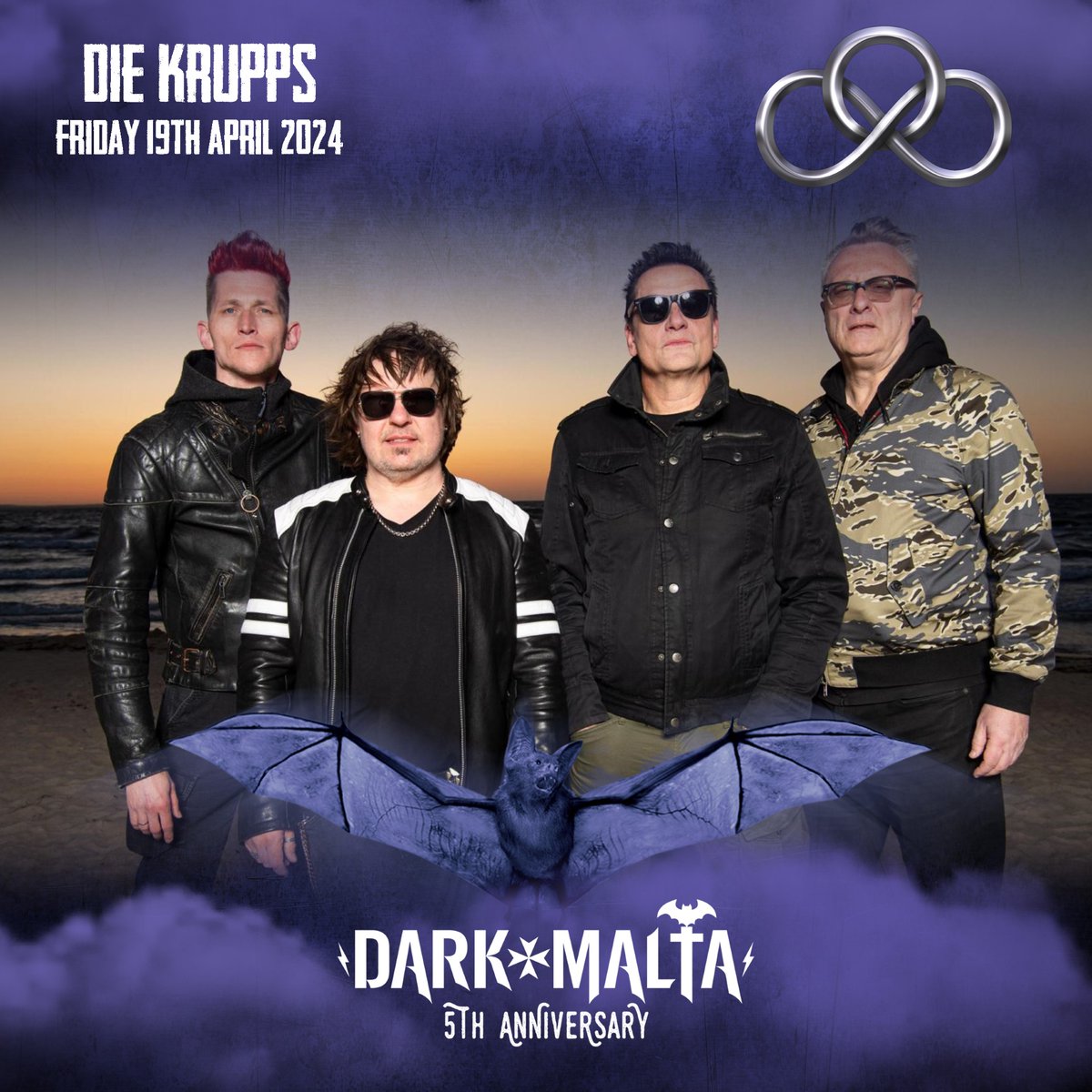 DIE KRUPPS @ Dark Malta Festival (MT) - 19.04.2024 Info + tickets: darkmalta.com