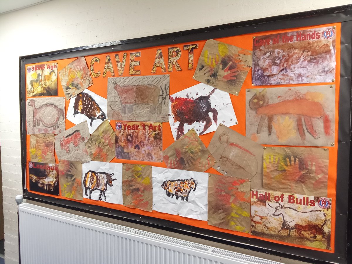 MoatHallPrimary's tweet photo. Year 1 'CAVE ART' display board.
What fantastic artists we have!
#art
#MoatHall
#caveart https://t.co/1M05O1sU2X