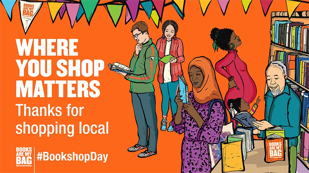 Thank you to everyone who celebrated #BookshopDay on Saturday! 🧡 A book is a gift you can open again and again. Make sure you shop local and #ChooseBookshops this festive season.